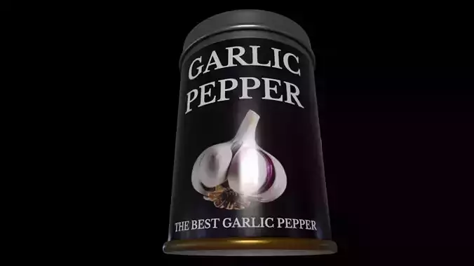 Pepper-Garlic Pepper-GAME READY LOW POLY PBR 