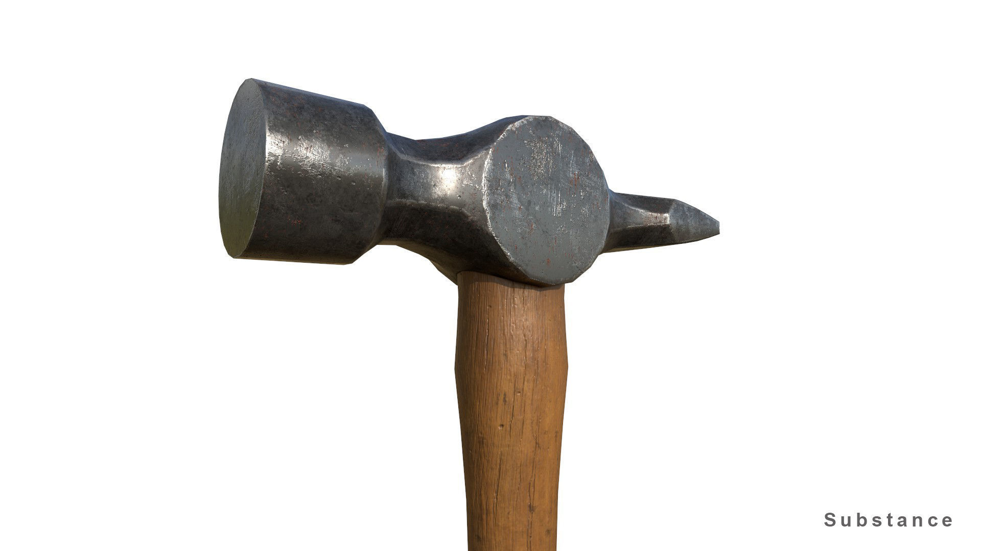 Hammer 3D model 3D model_3