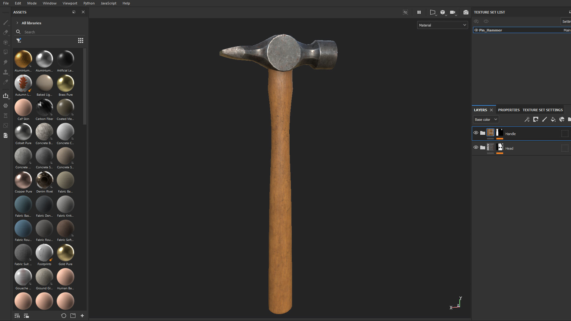 Hammer 3D model 3D model_4