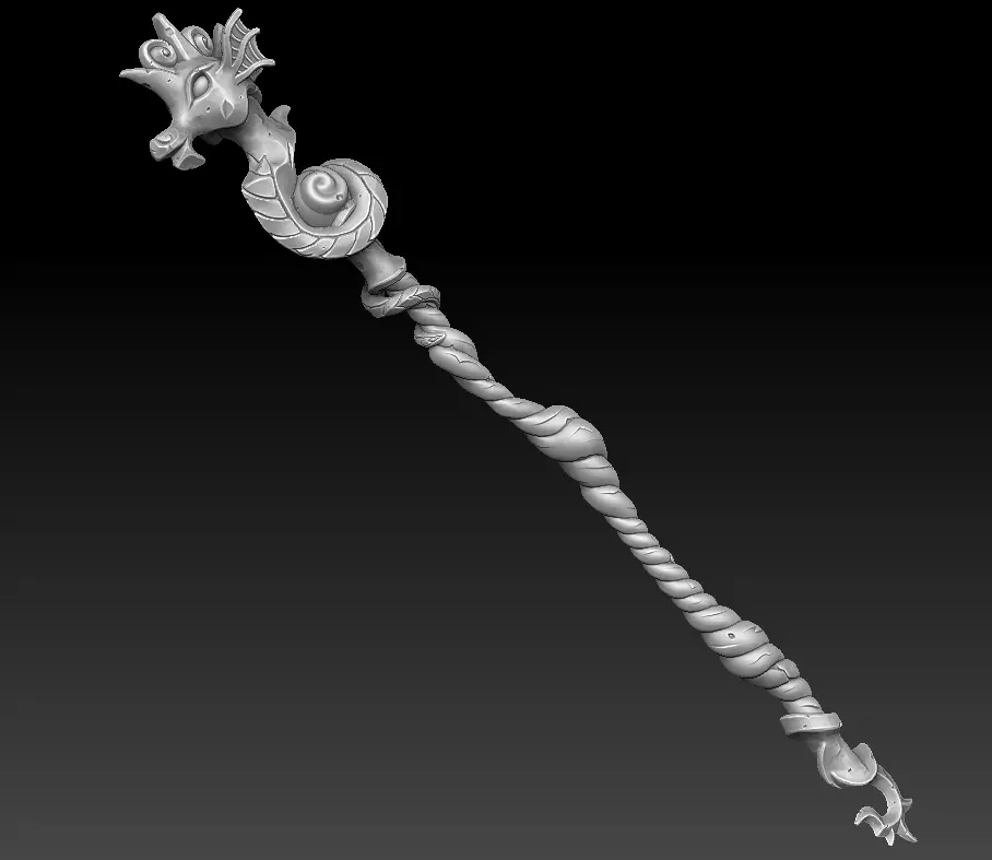 Coastal staff 3d print 3D print model