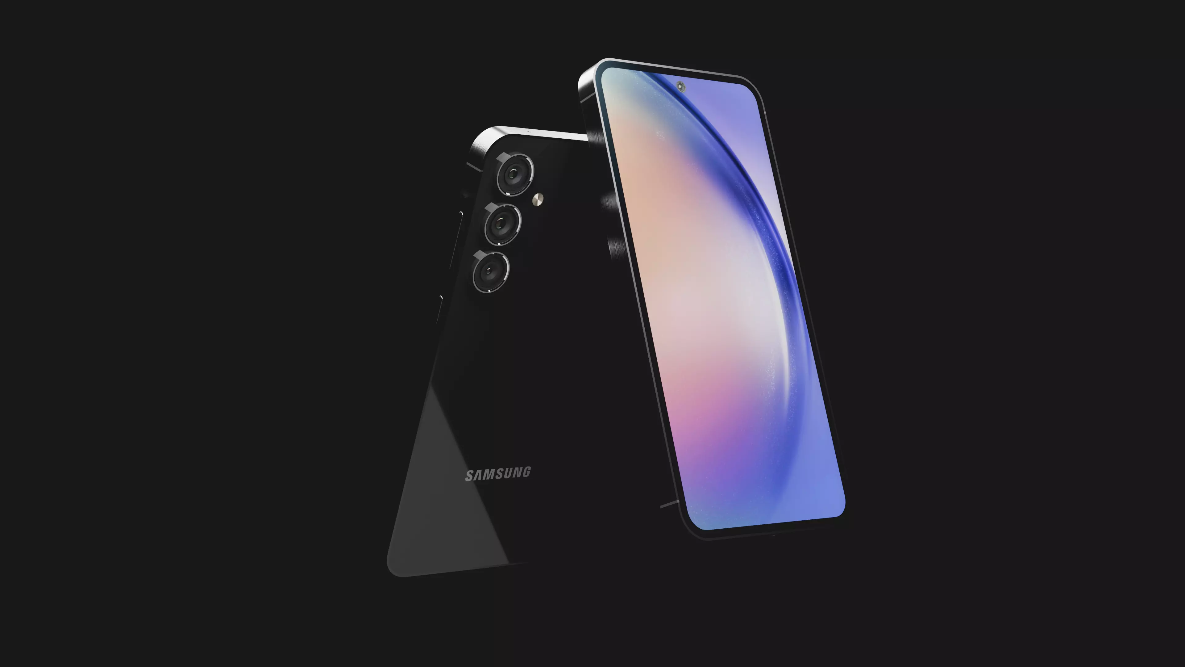 Samsung A55 3D model_0