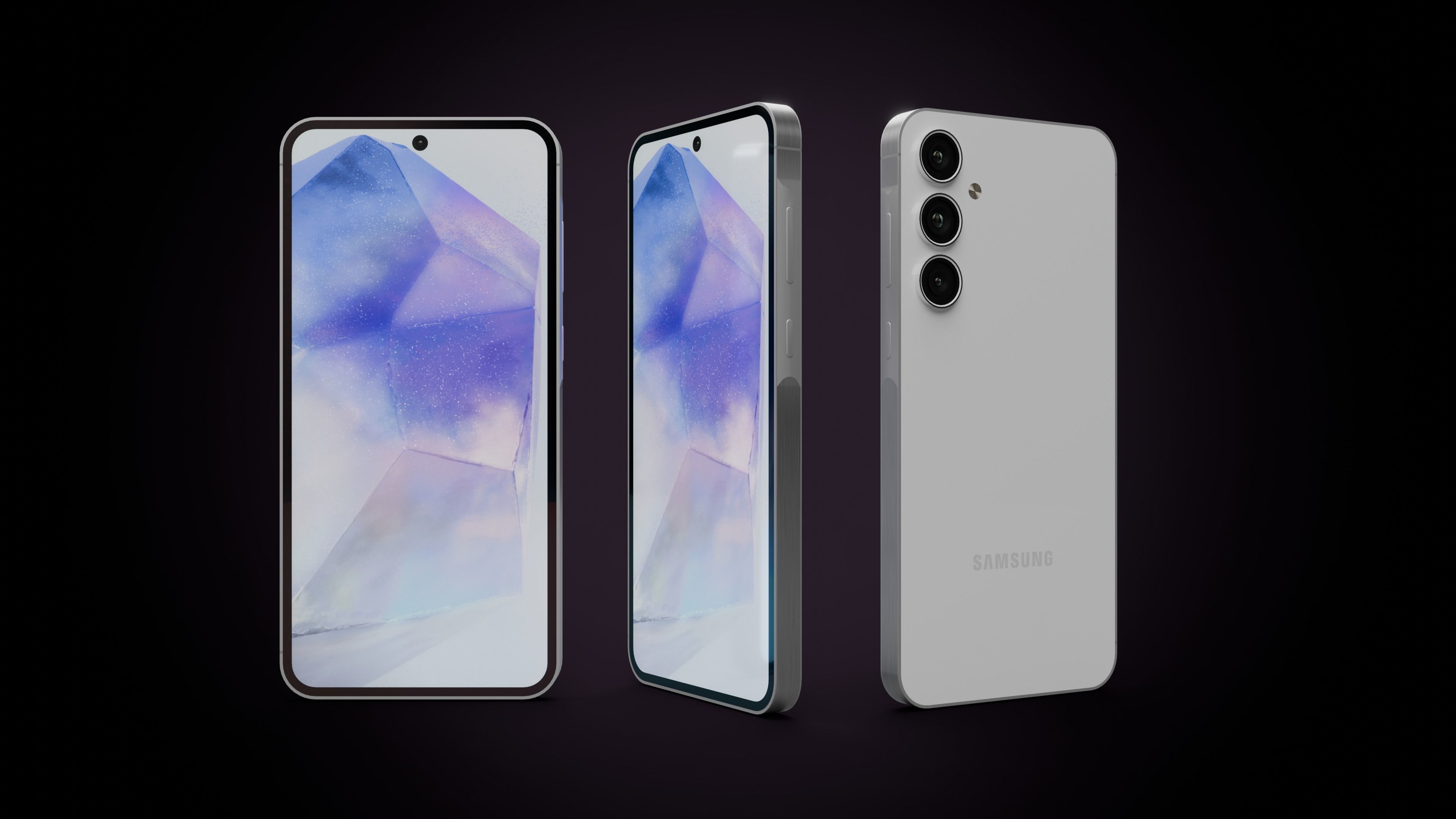 Samsung A55 3D model_3