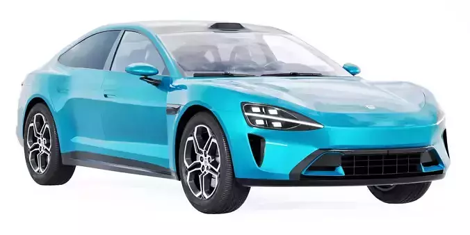 Xiaomi SU7 2024 3D model