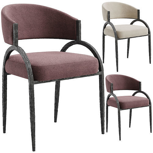 Bahati Chair 3D model
