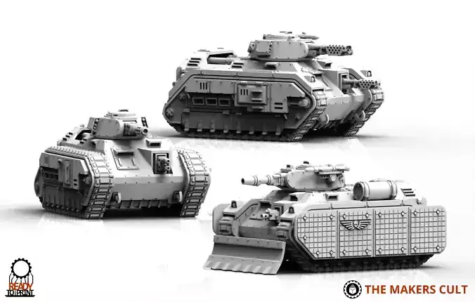 Universal Guard - Flame Tank 3D print model