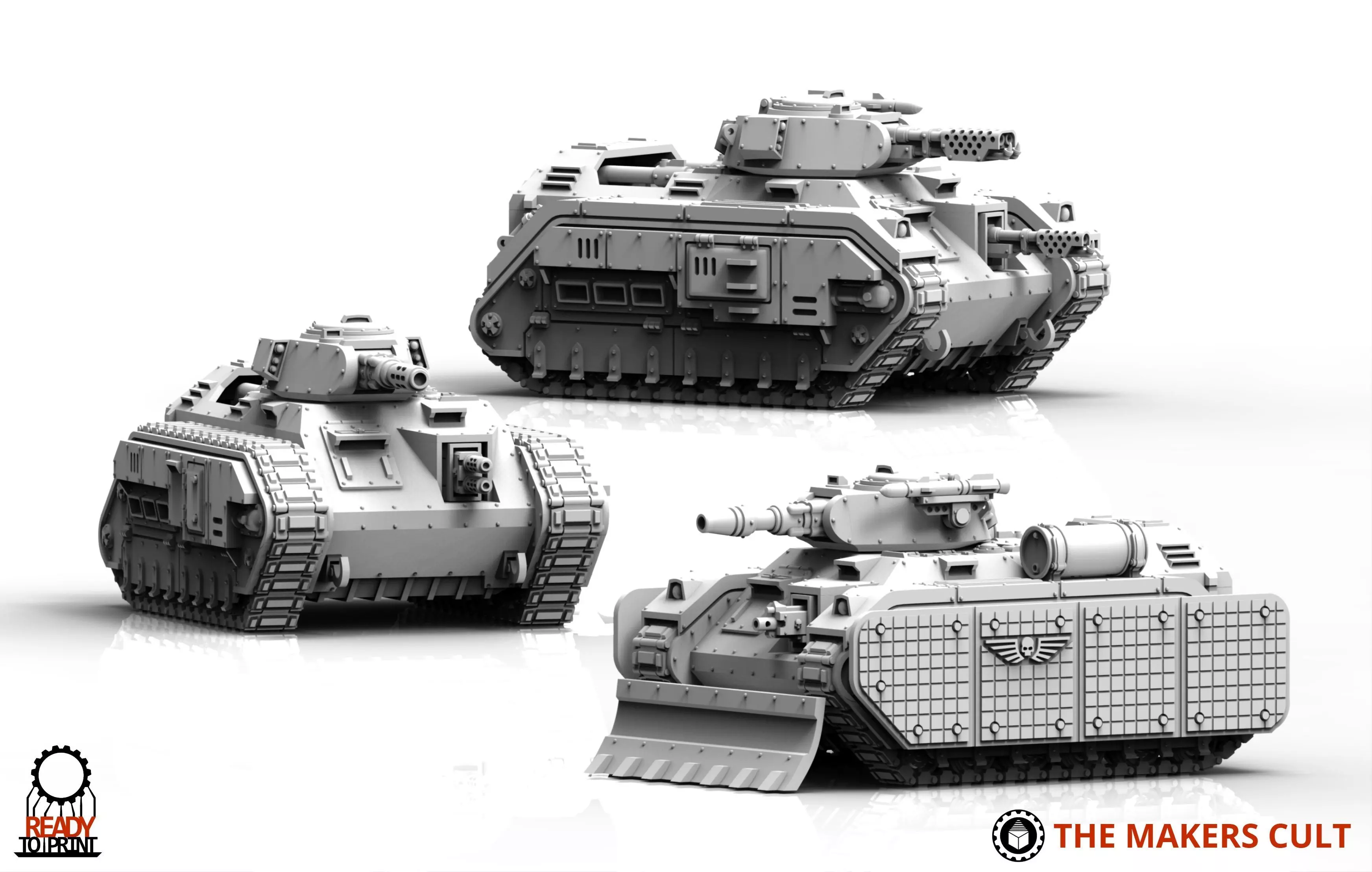 Universal Guard - Flame Tank 3D print model_0