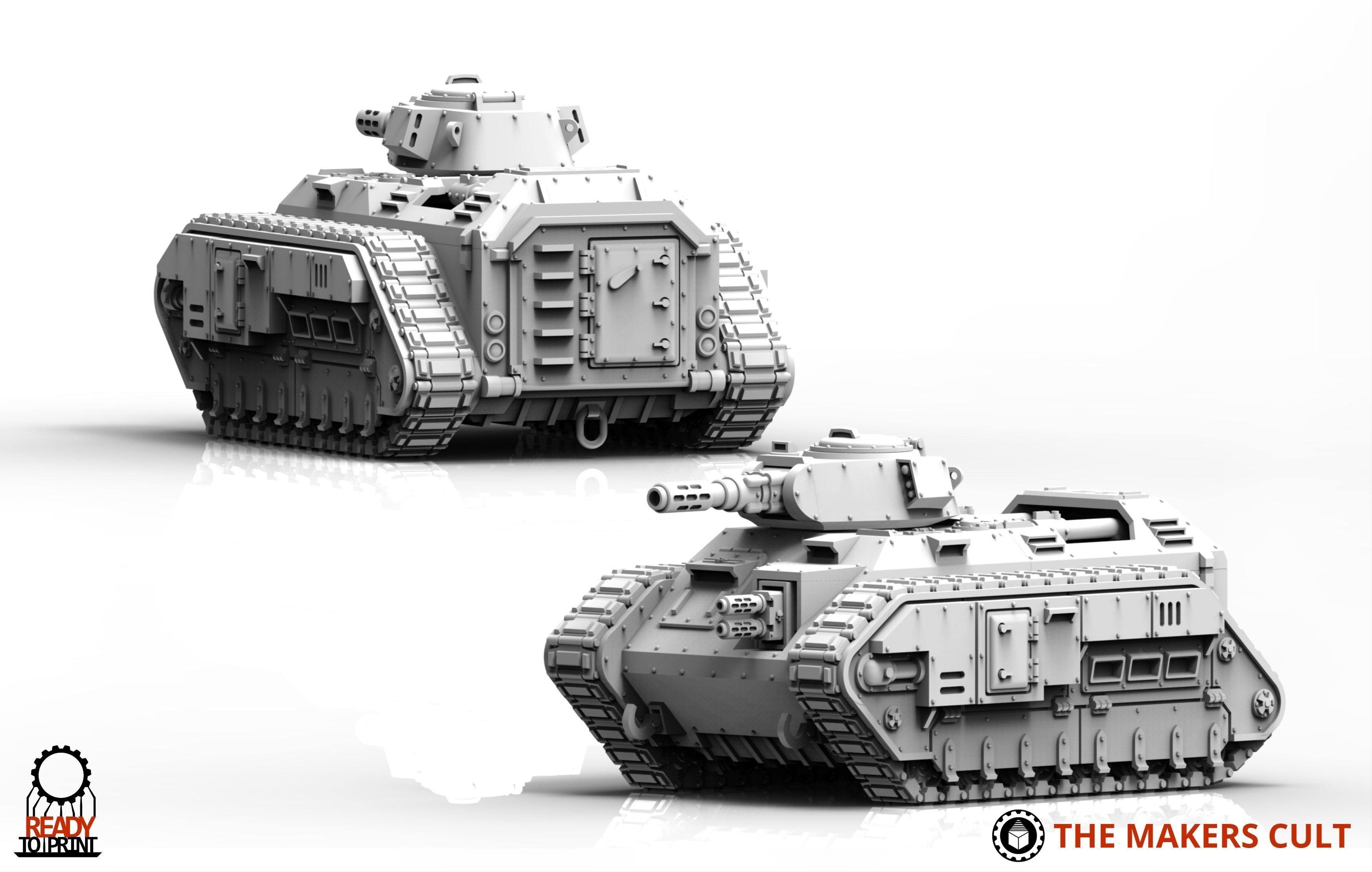 Universal Guard - Flame Tank 3D print model_2
