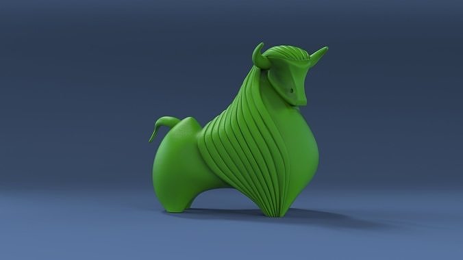 Artistic cow decor FREE Free 3D print model