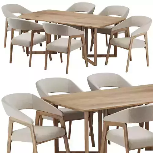 Dinning chair and table54