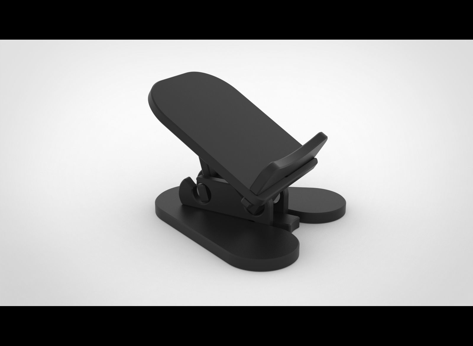 Phone stand 3D print model_1