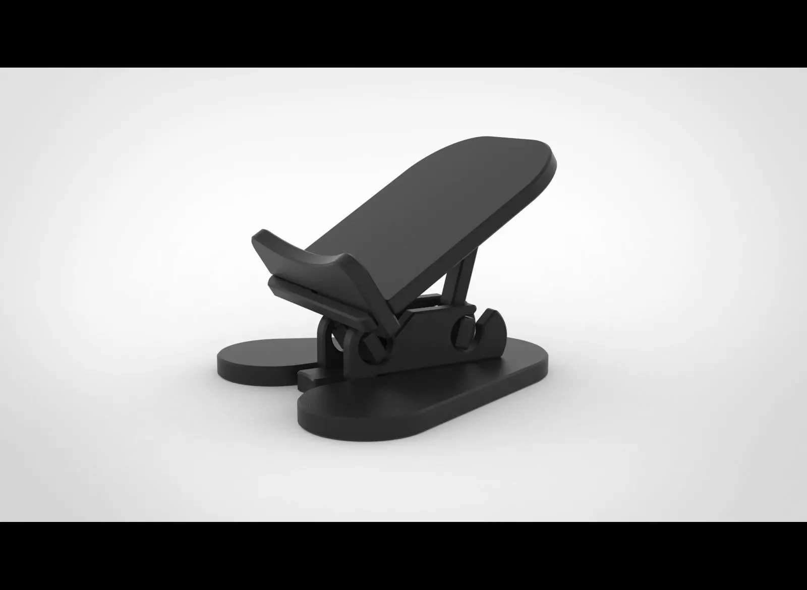 Phone stand 3D print model_0