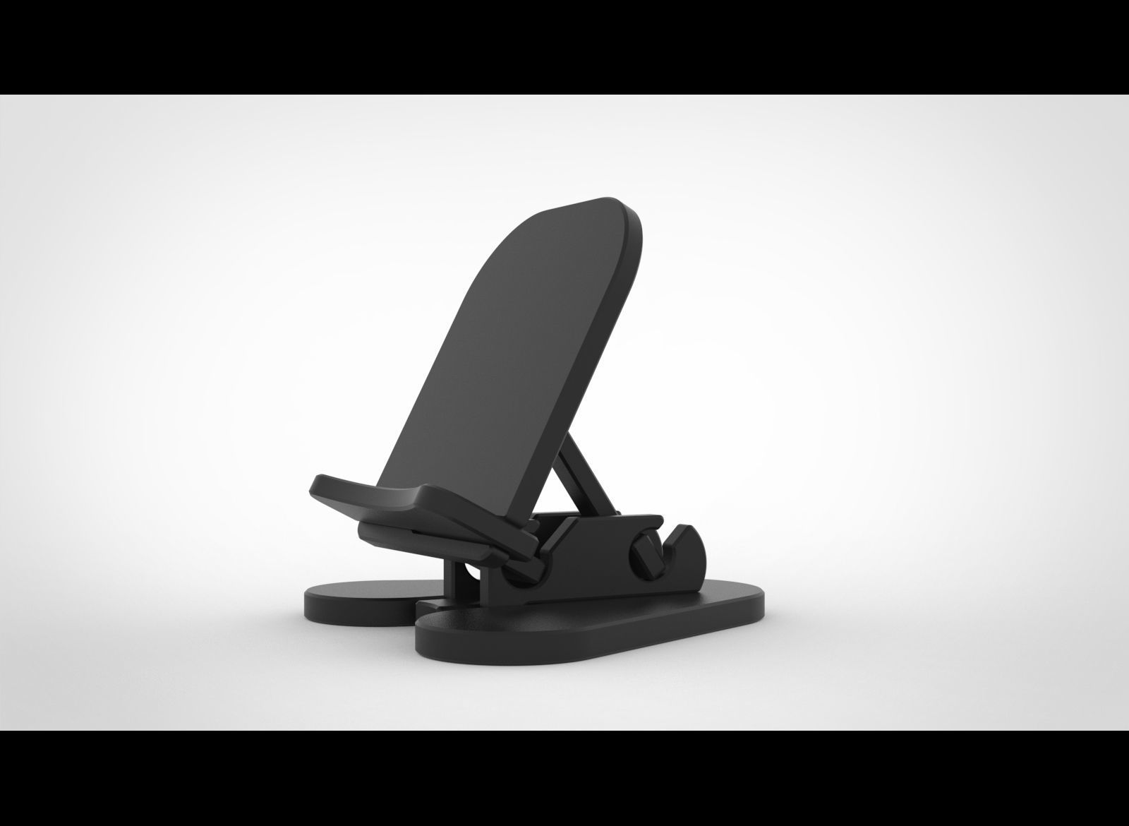 Phone stand 3D print model_6