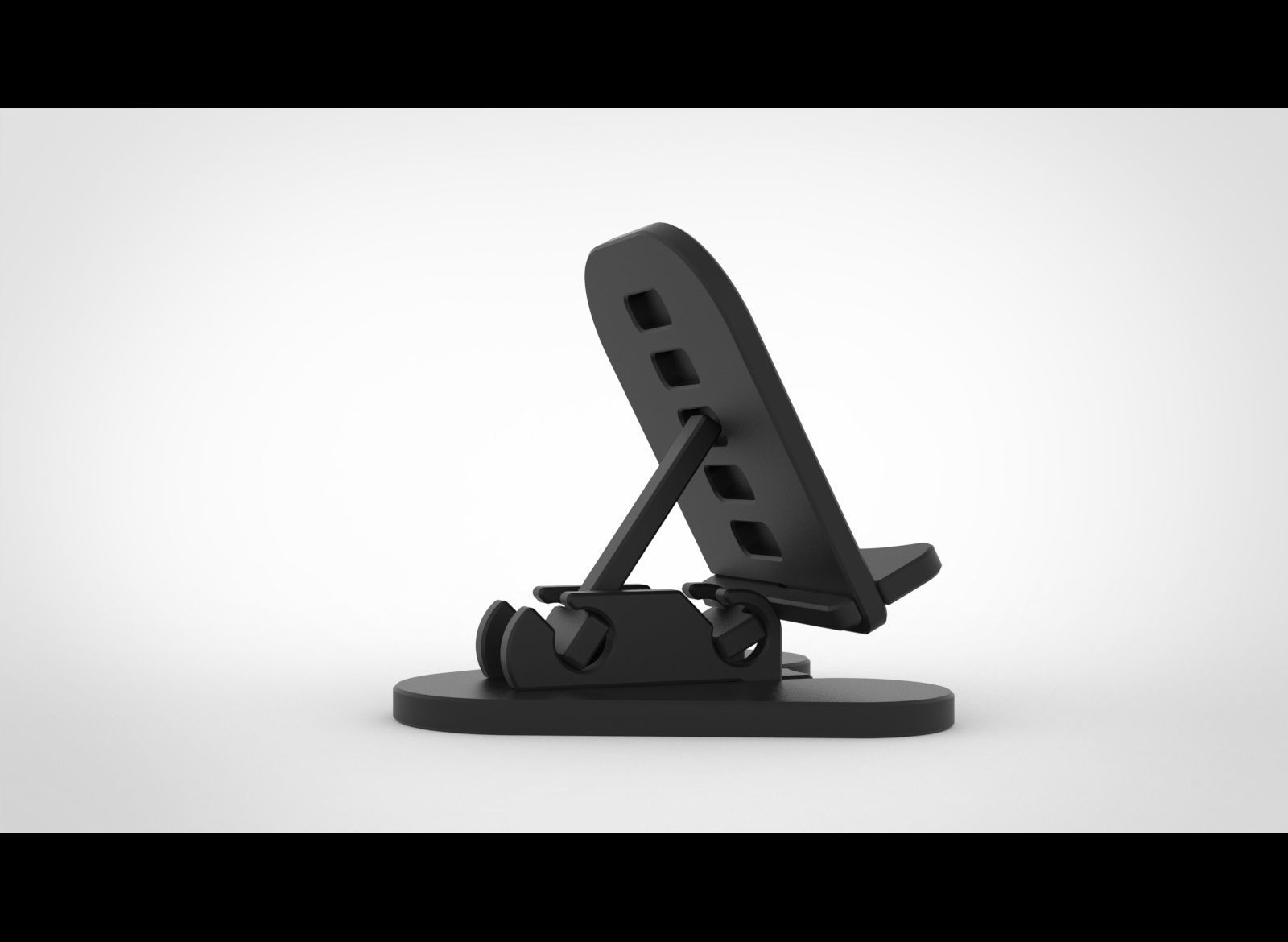 Phone stand 3D print model_9