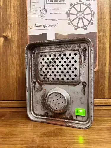 Fallout Vault-Tec Intercom Speaker 3D print model