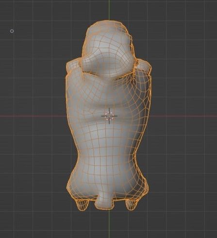 Realistic bulldog low poly  Low-poly 3D model_14