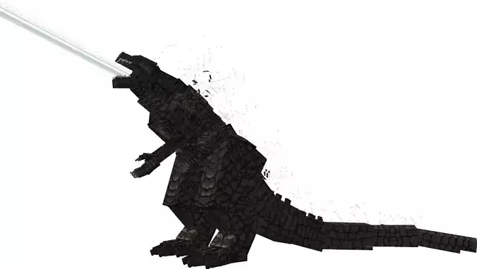  Godzilla King of the Monsters 3D model