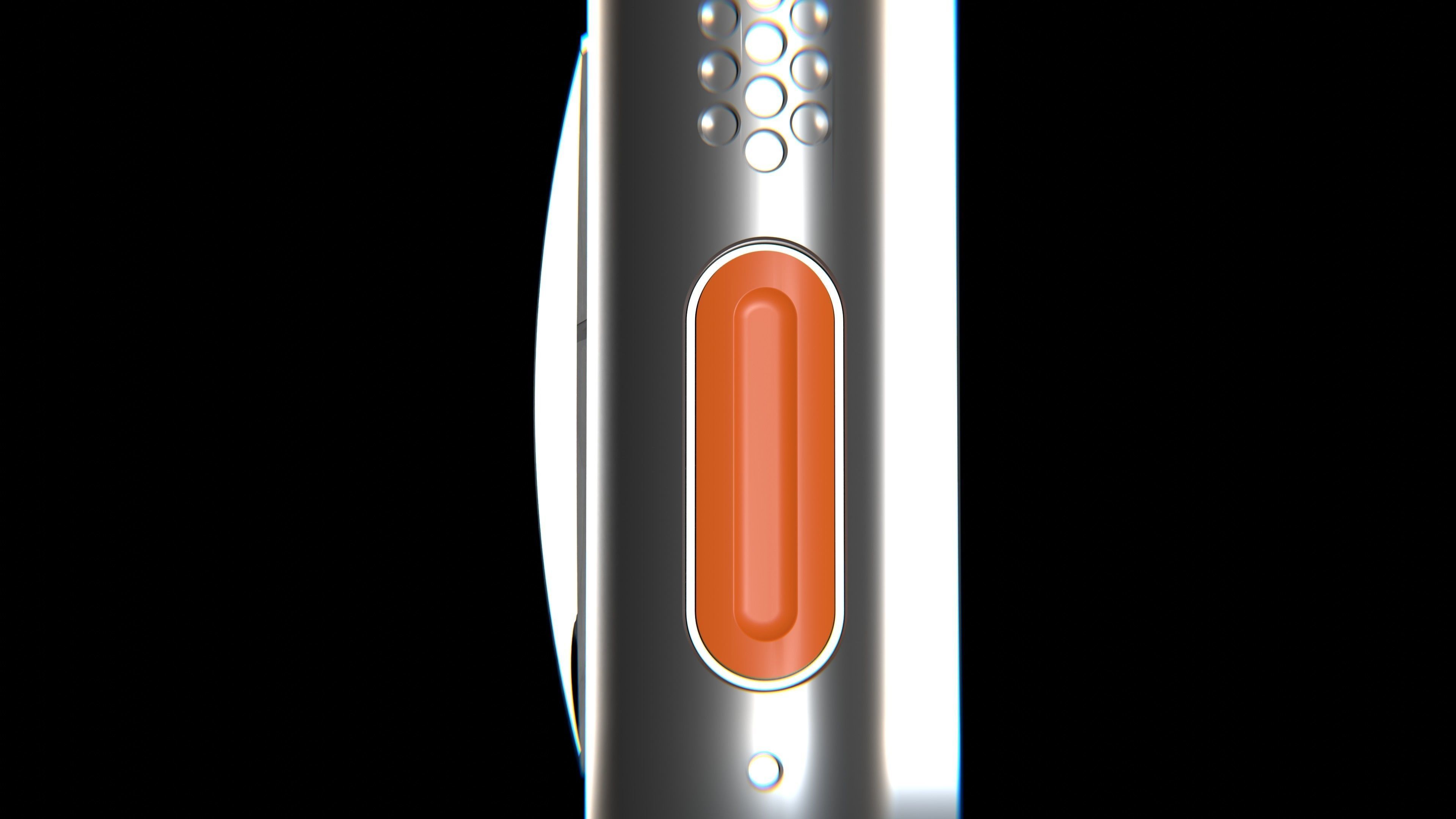 3D Mation and Modeling Apple Watch Low-poly 3D model_7