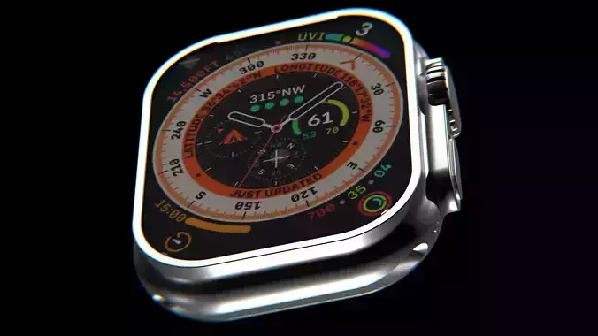 3D Mation and Modeling Apple Watch