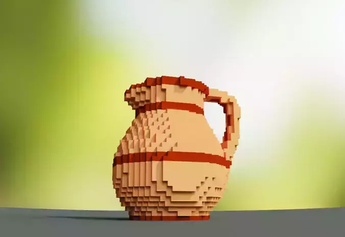 Voxel Pitcher