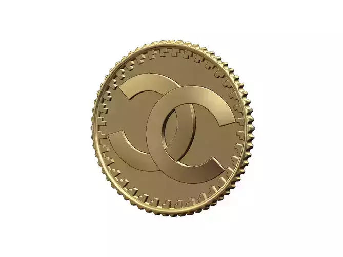CC fashion brand coin