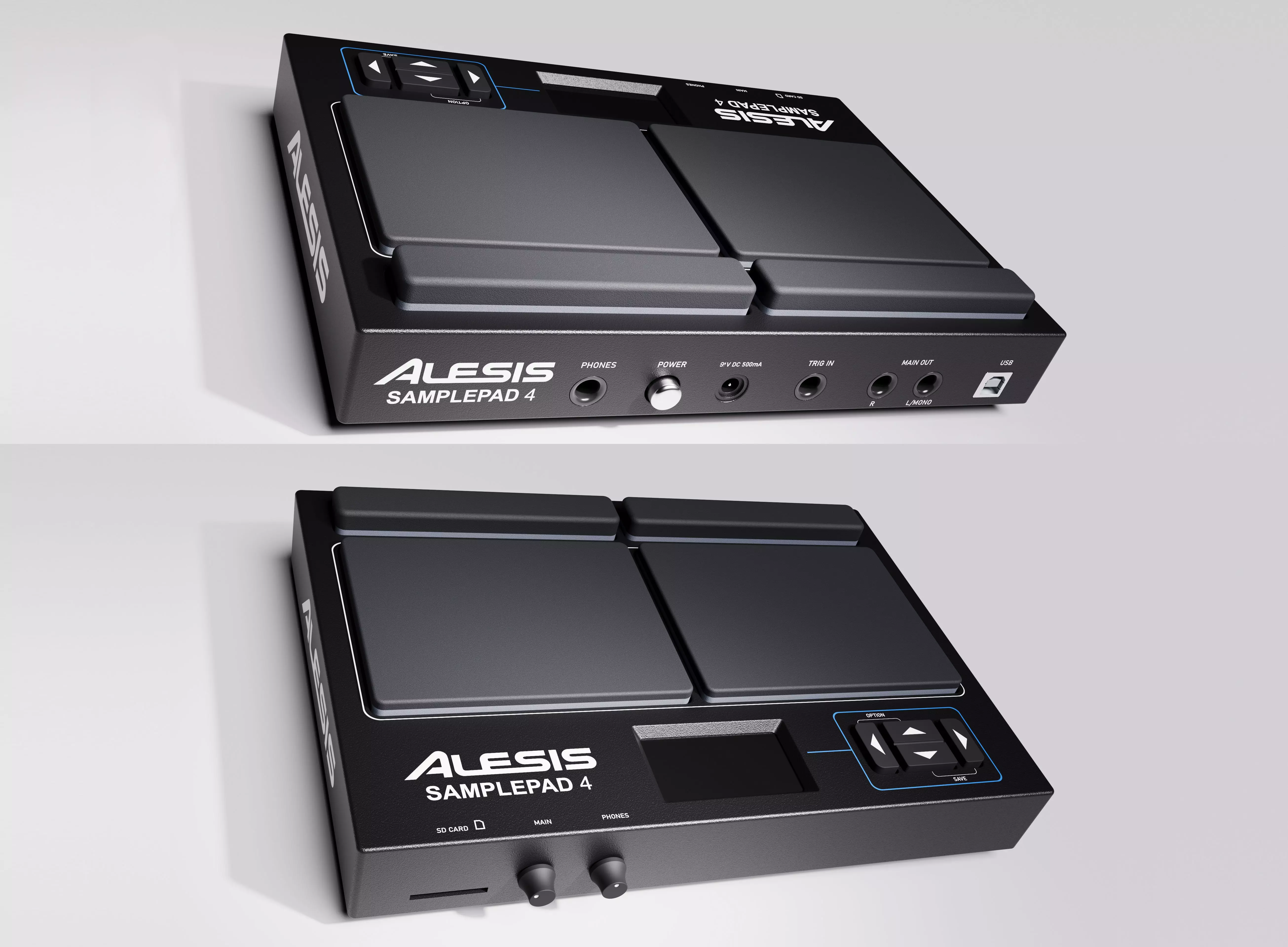 Alesis SamplePad 4 free 3D model | CGTrader
