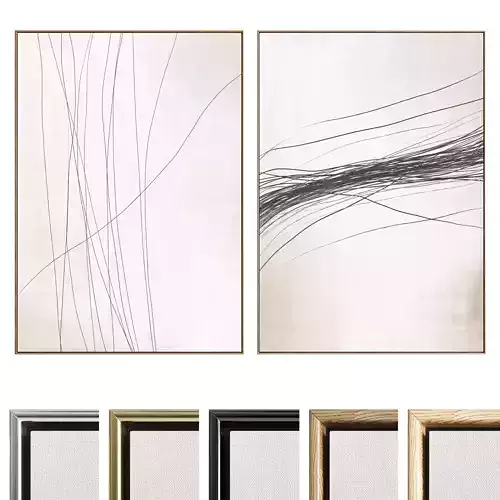 Plaster Two Photo Frame 513