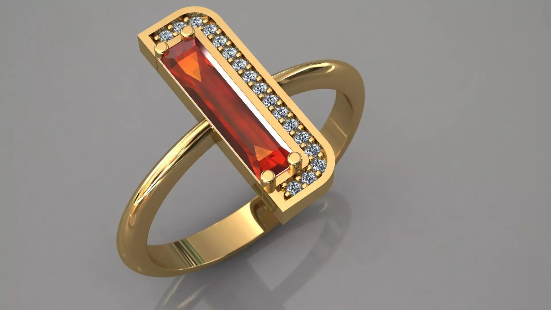 Ring Code 1035 Free 3D print model