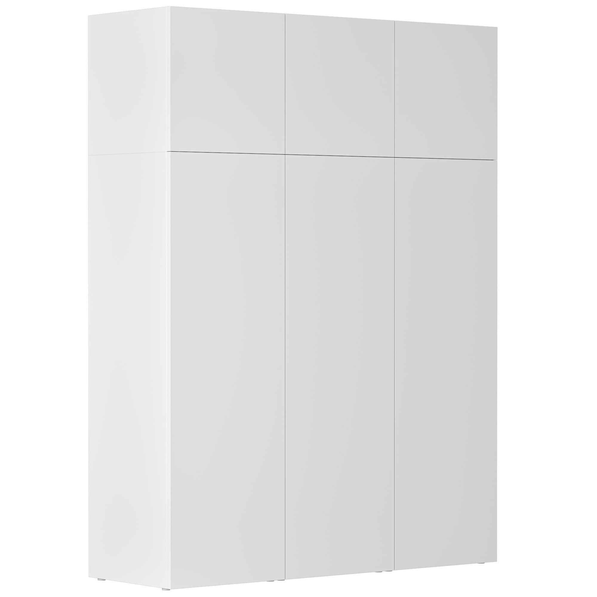 Wardrobe IKEA Set 01 3D model_1