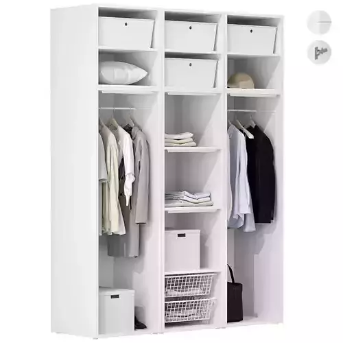 Wardrobe IKEA Set 01