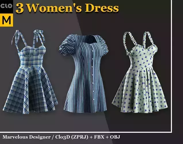 3 Women Dress