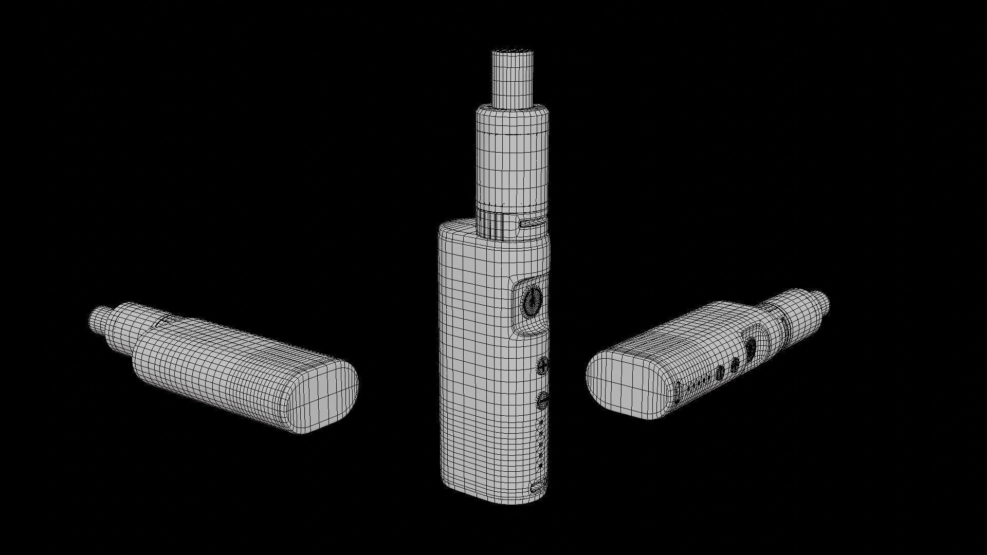E- Cigarette Vape Low-poly 3D model_19