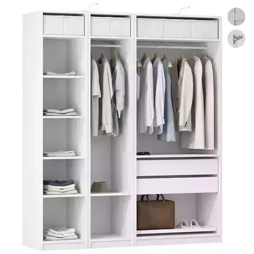 Wardrobe IKEA Set 02
