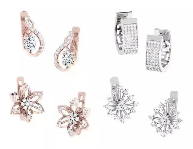 59 EARINGS 3DM FILES PACK 