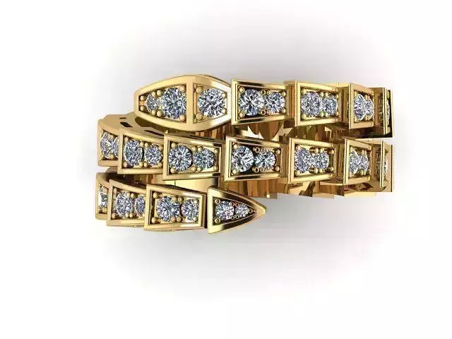 Bvlgari Serpenti Snake Ring