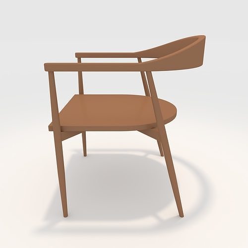 Armchair 10 3D model 5