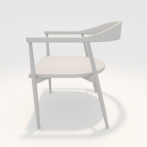 Armchair 10 3D model 6