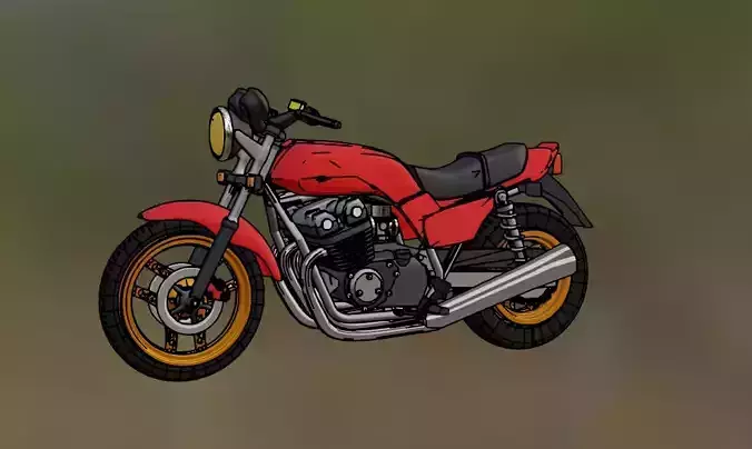 1 to 24 scale Model Honda CB 900 Boldor 3D print model