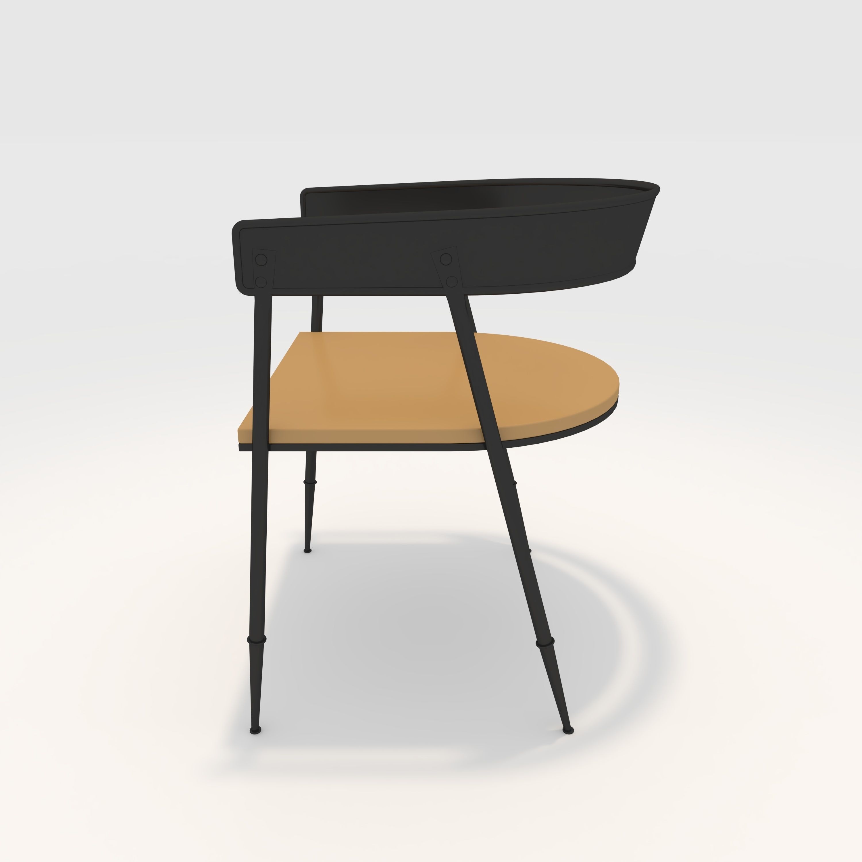 Armchair 12 3D model_4
