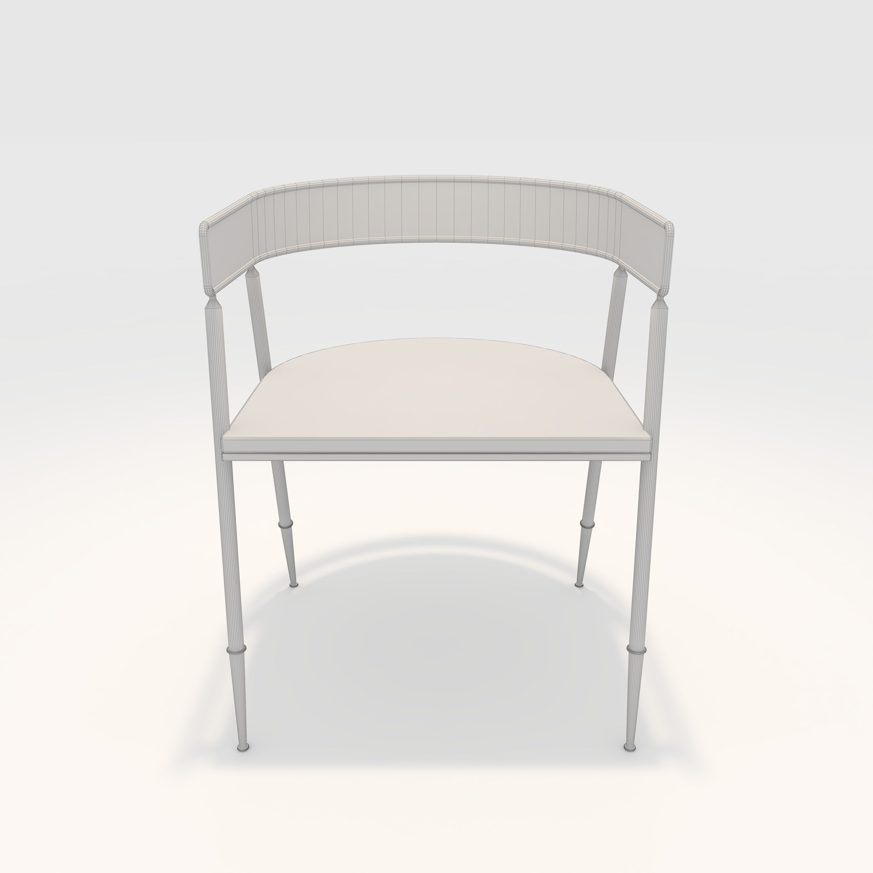 Armchair 12 3D model_3