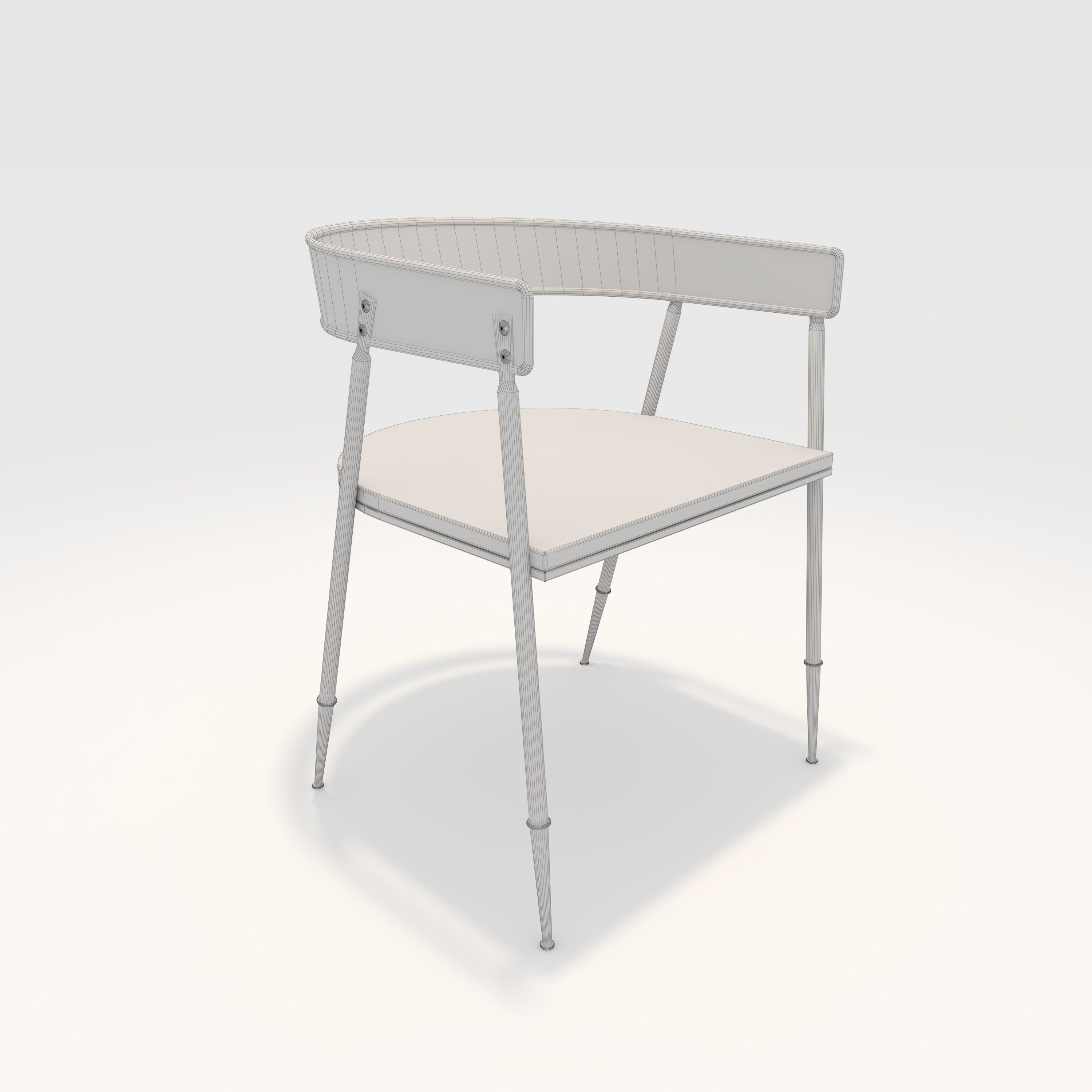 Armchair 12 3D model_1