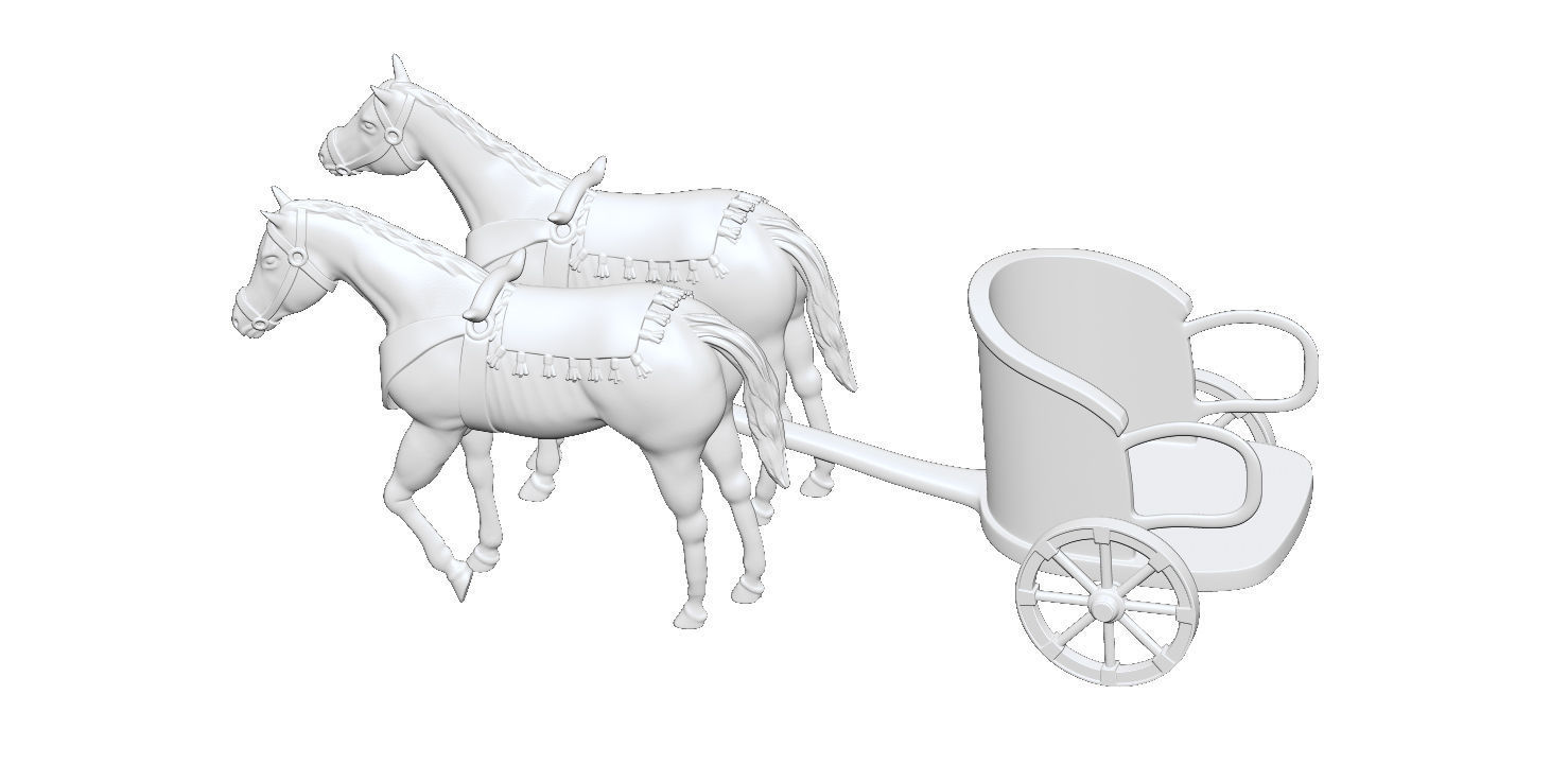 Greek temple modular 3D print model_41