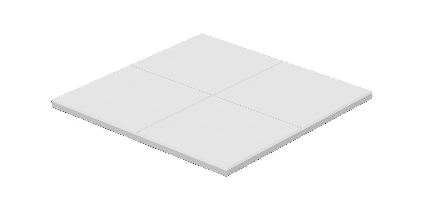 Greek temple modular 3D print model_55