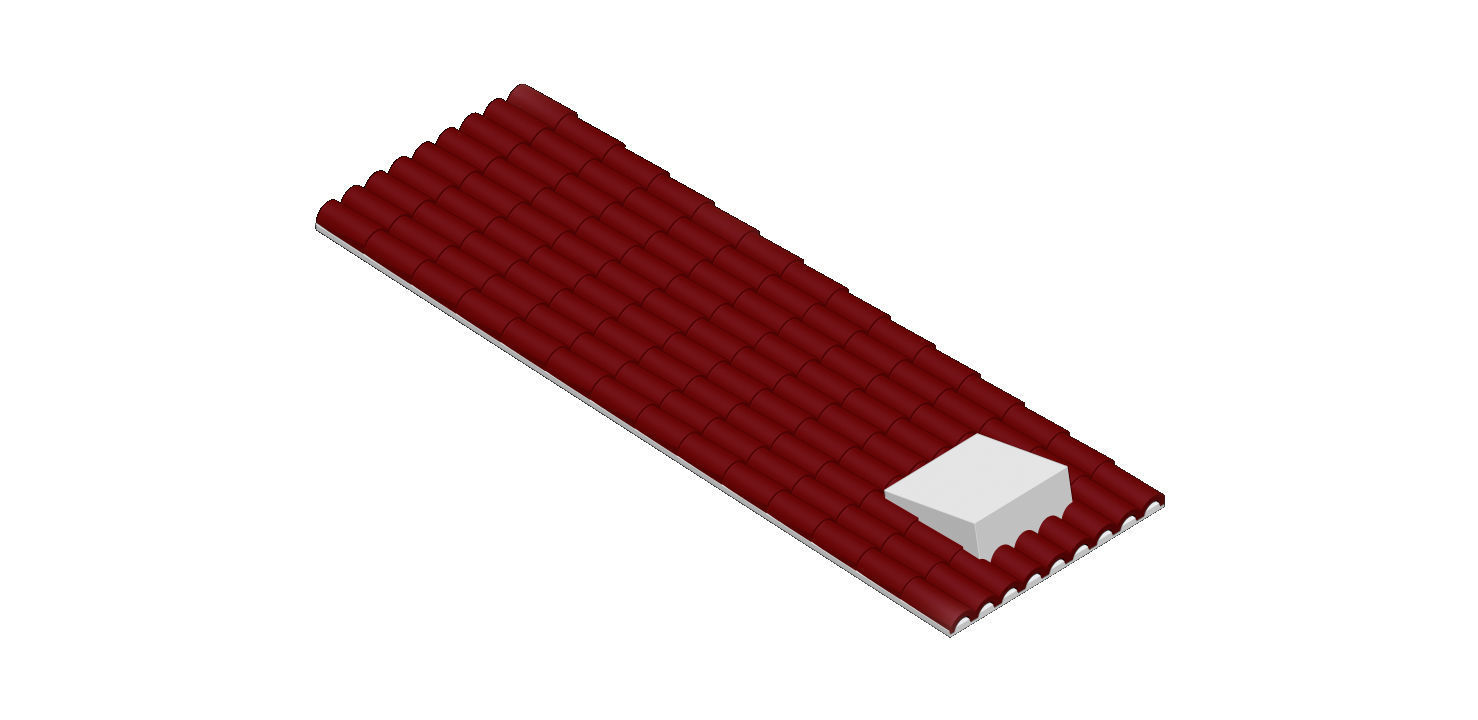 Greek temple modular 3D print model_60