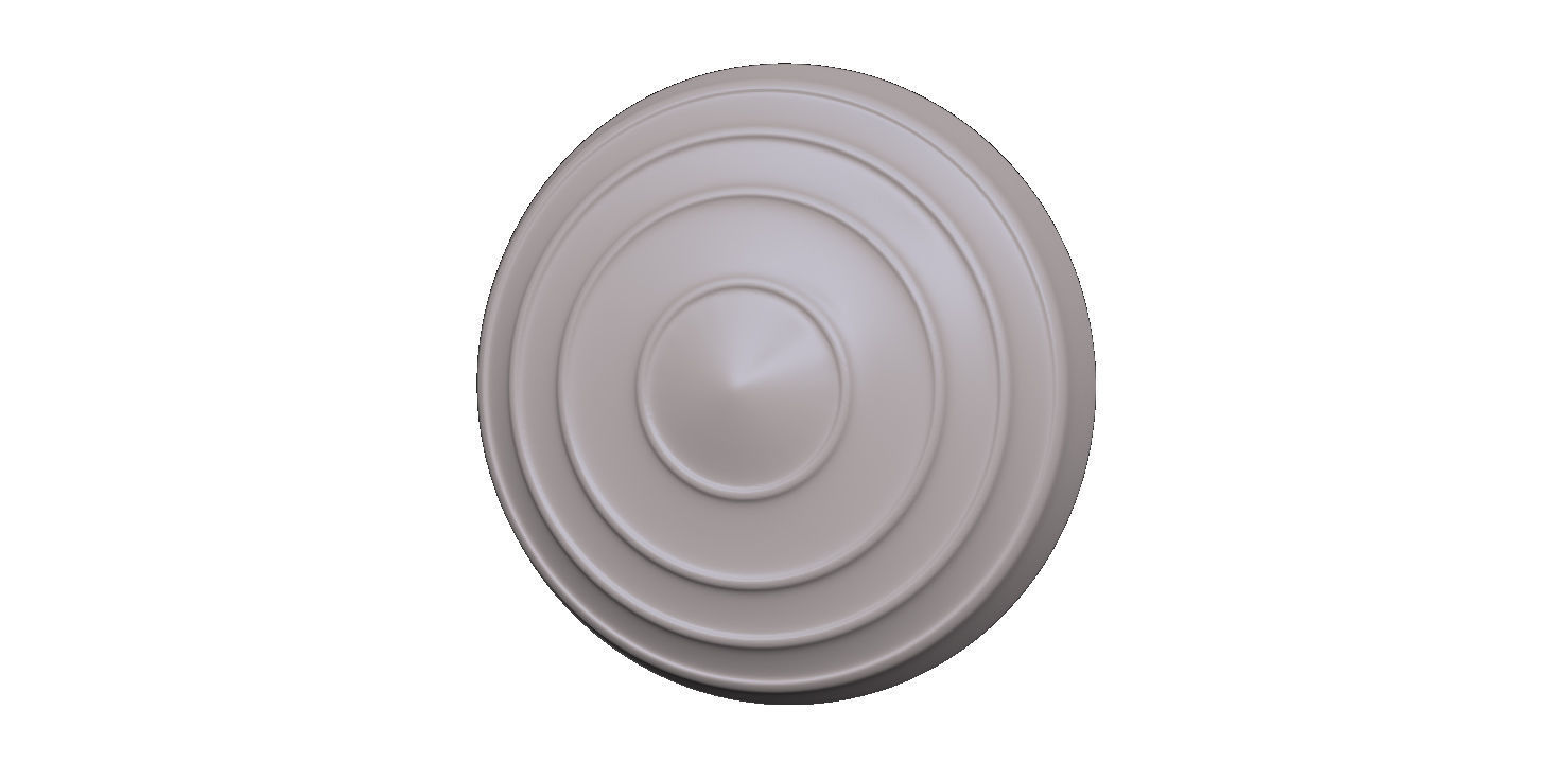 Greek temple modular 3D print model_42