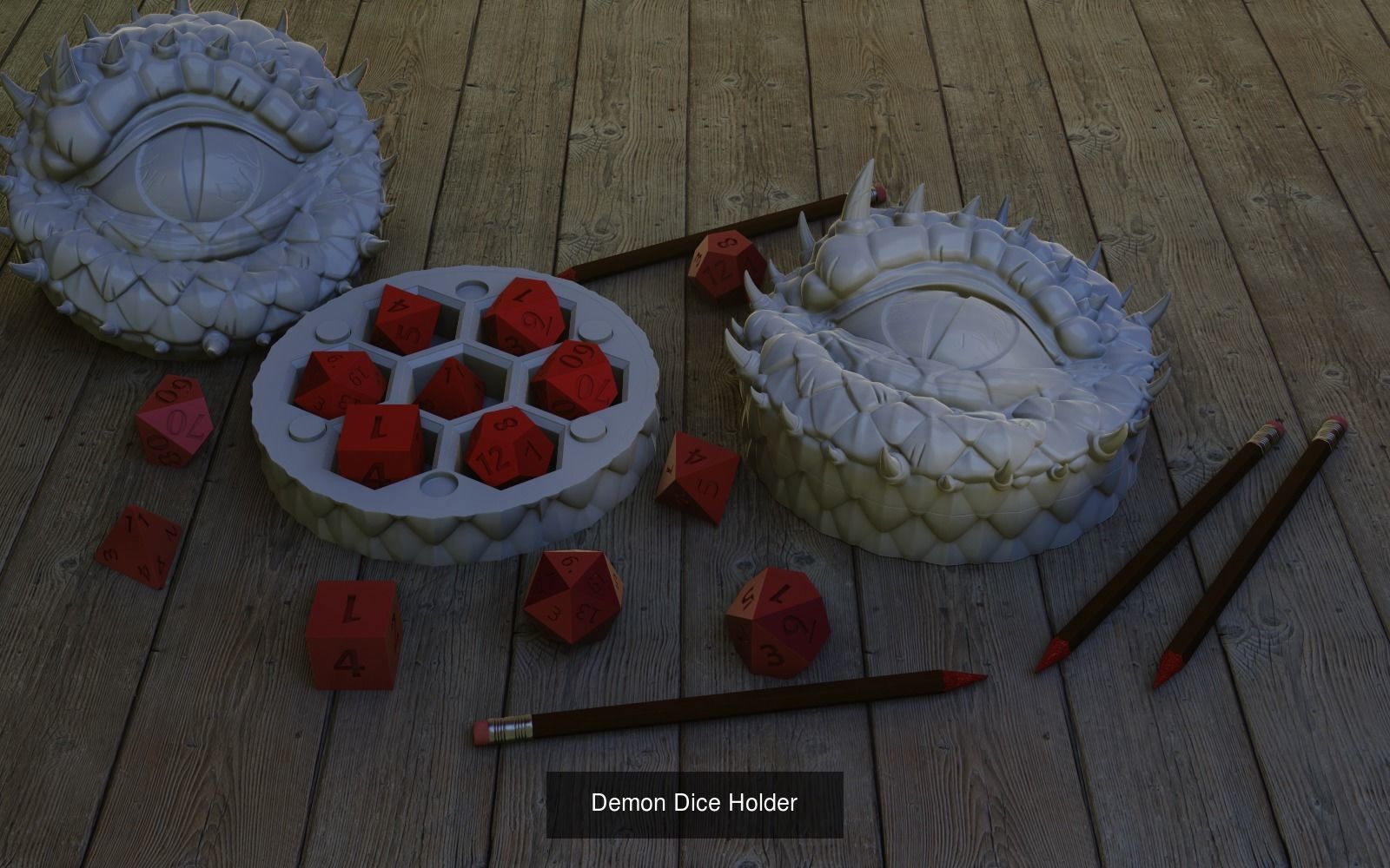 Dice holder Bundle 3D Model Collection_39