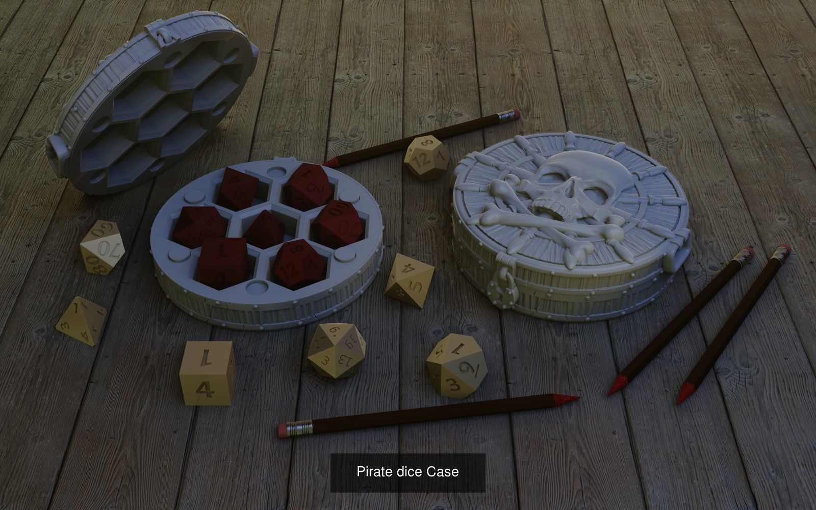 Dice holder Bundle 3D Model Collection_10