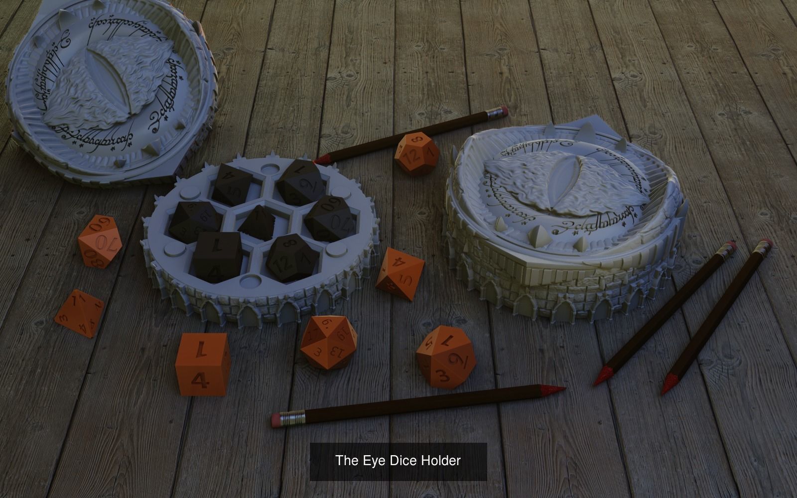 Dice holder Bundle 3D Model Collection_14