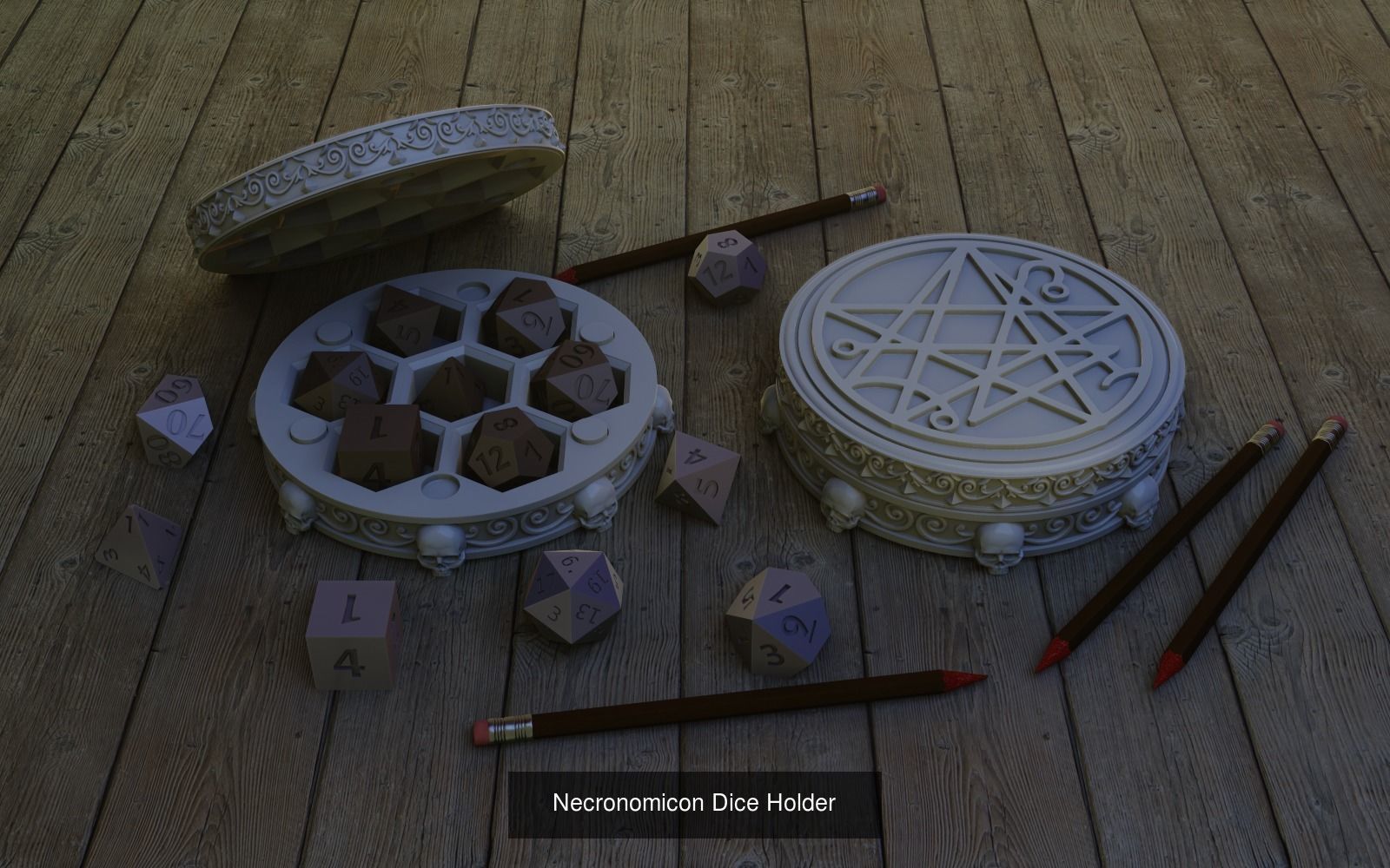 Dice holder Bundle 3D Model Collection_8
