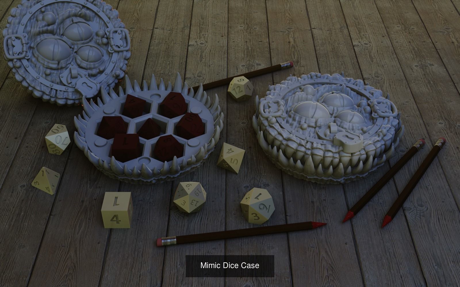 Dice holder Bundle 3D Model Collection_6