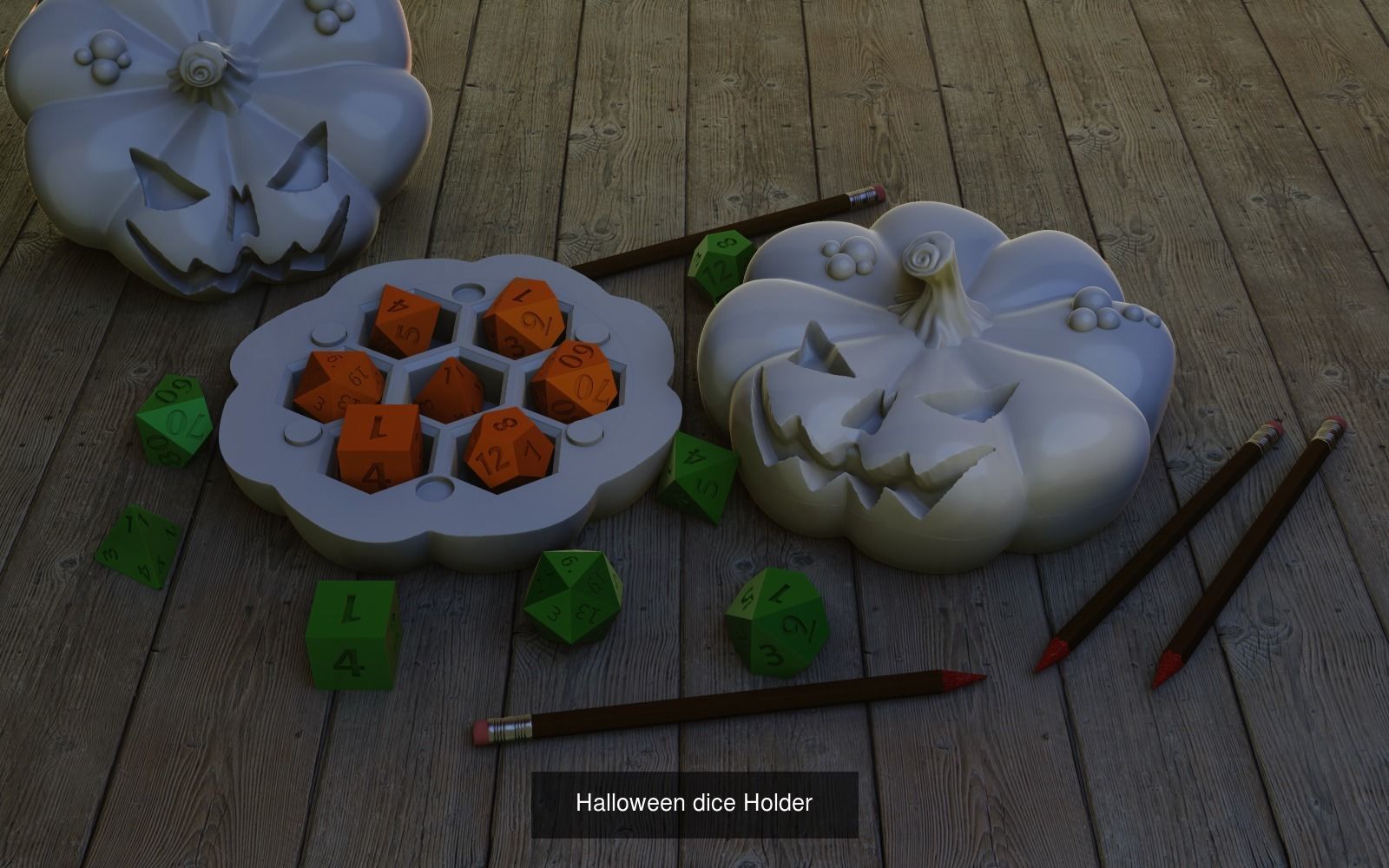 Dice holder Bundle 3D Model Collection_24